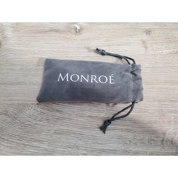 Monroe Rose Gold Wrist Watch Solérose - Charcoal Leather New - Picture 2 of 5